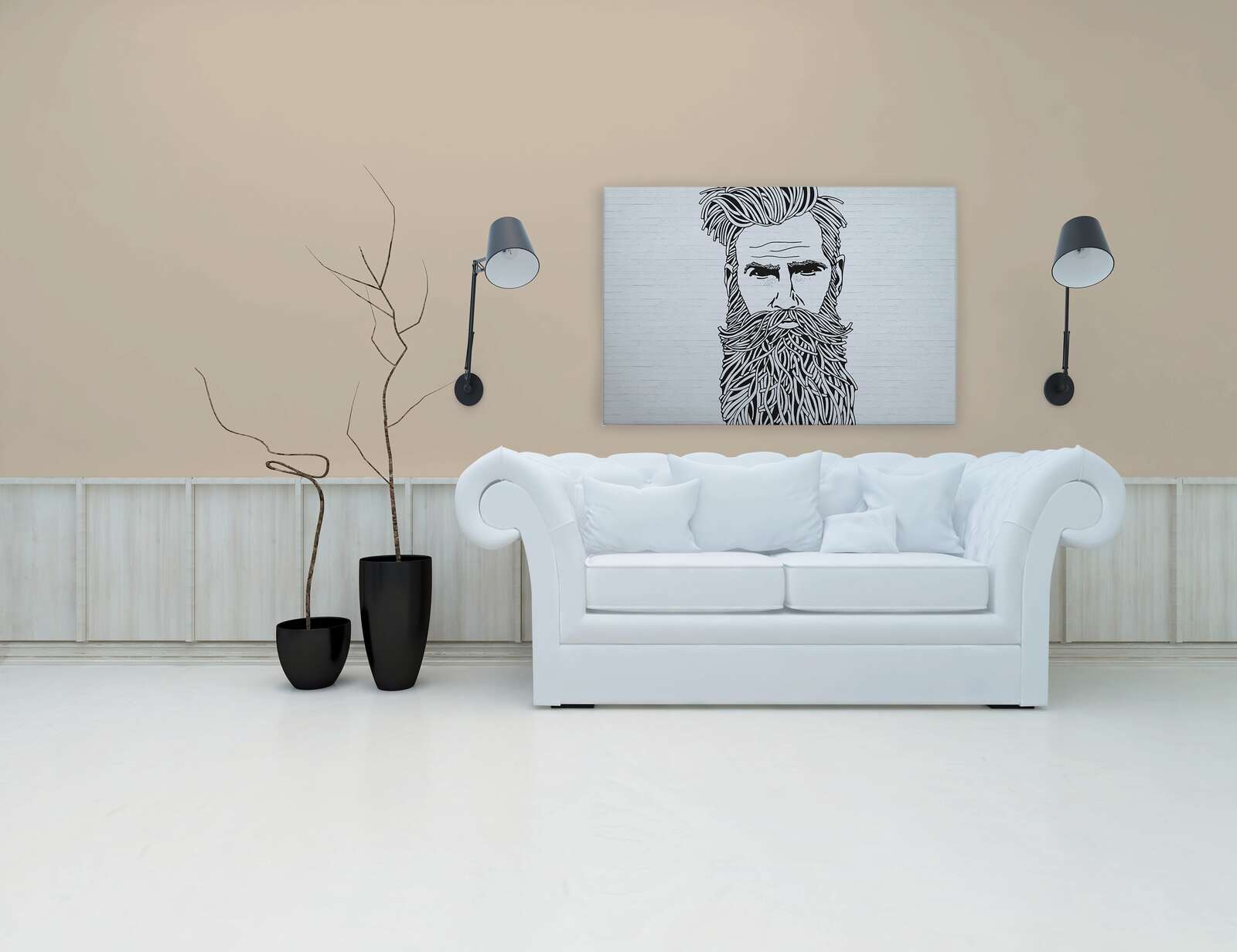 walls by patel Canvas print Walls by Patel
