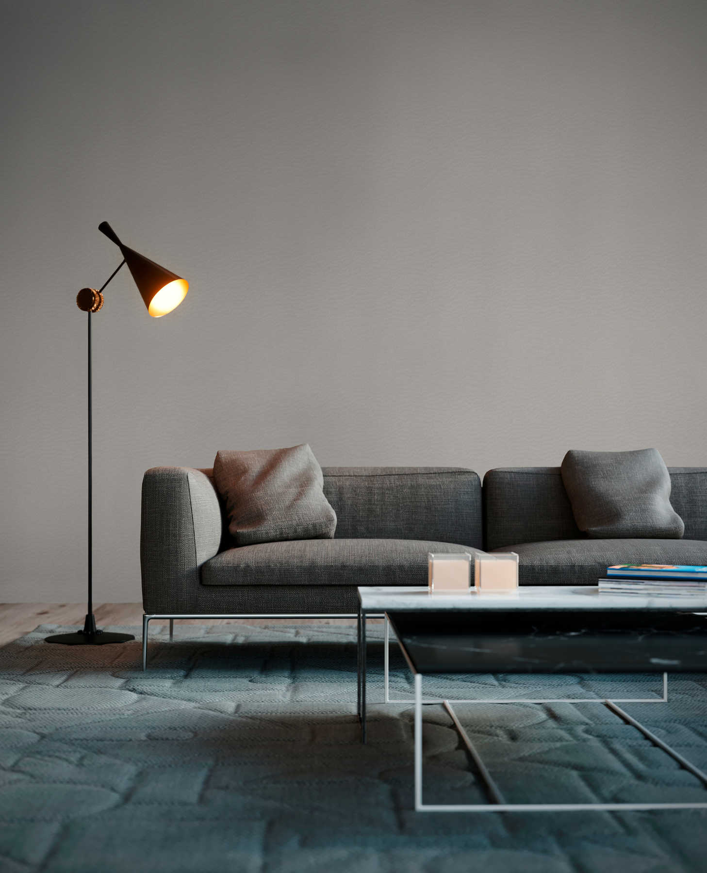 A.S. Création Wallpaper Shades of White