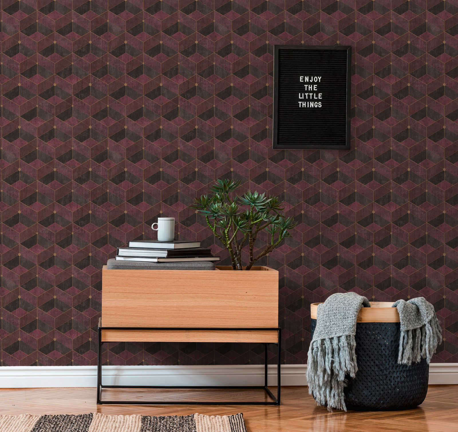 livingwalls Tapete Titanium 3