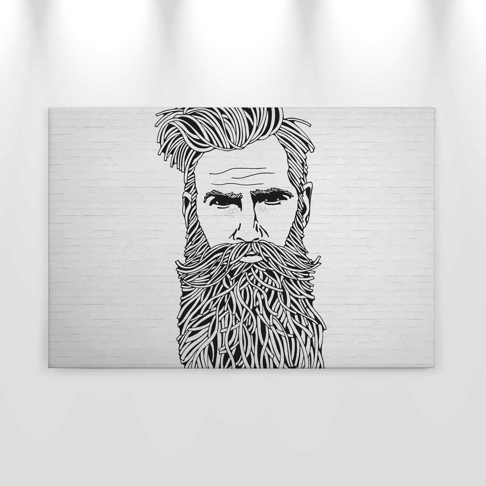 walls by patel Canvas print Walls by Patel